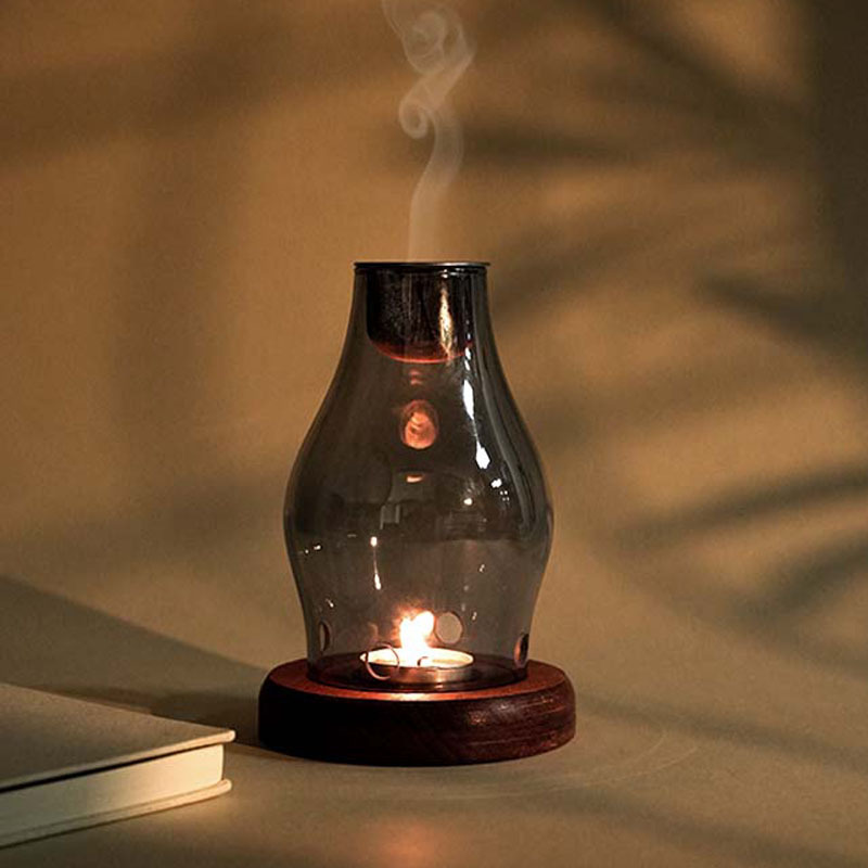 Japanese Candle Wax - Bougeoir en verre de Style japonais,