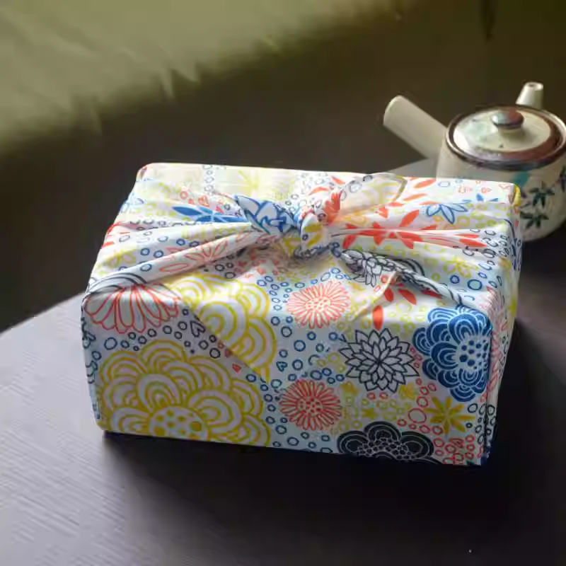 Furoshiki Wrap Cloth - Tissu japonais Furoshiki 70X70Cm Emballage de