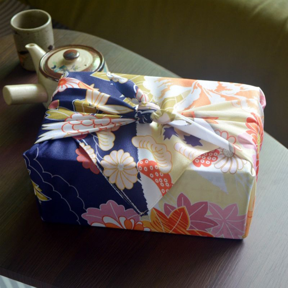 Furoshiki Wrap Cloth - Foulard japonais Furoshiki 70x70cm, emballage pour
