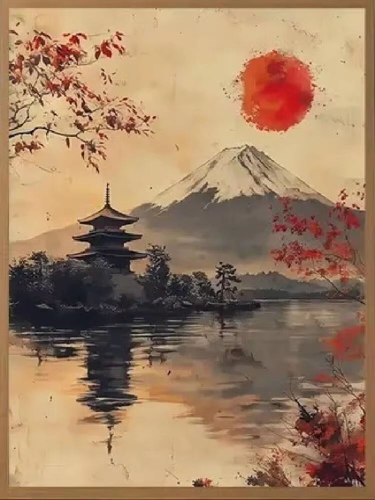 Peinture à l'huile par numéros - Japanese Lifestyle Game avis et prix