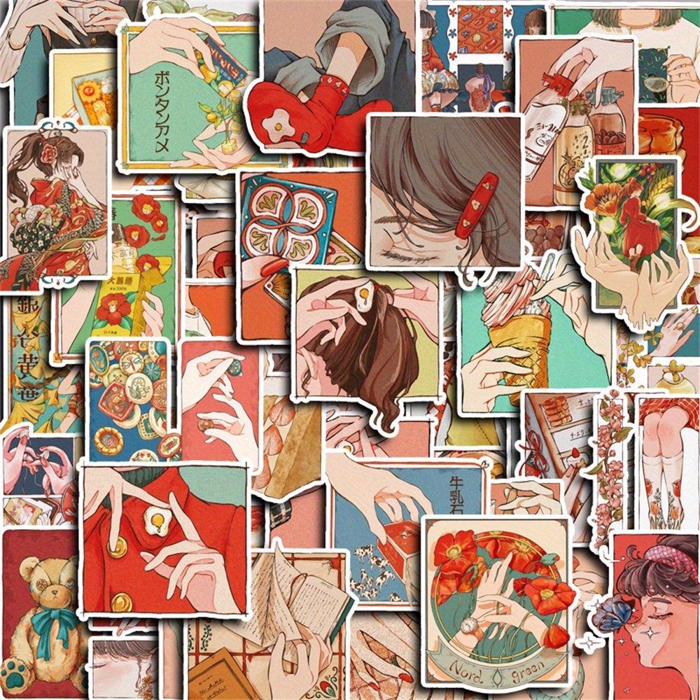 50 autocollants décoratifs de  - Japanese Lifestyle Japanese avis et prix
