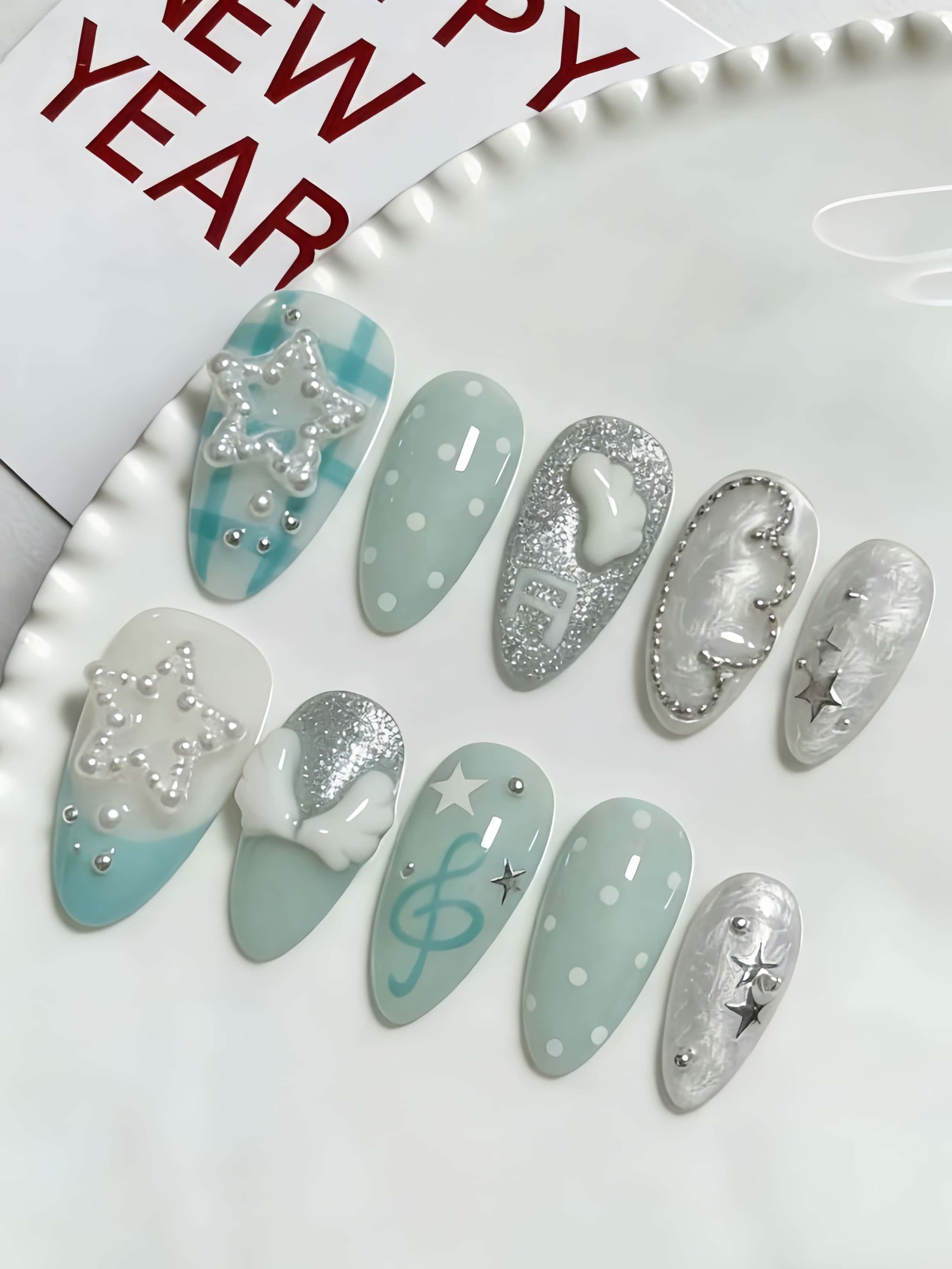 10 faux ongles faits à la main - Japanese Lifestyle Japanese avis et prix